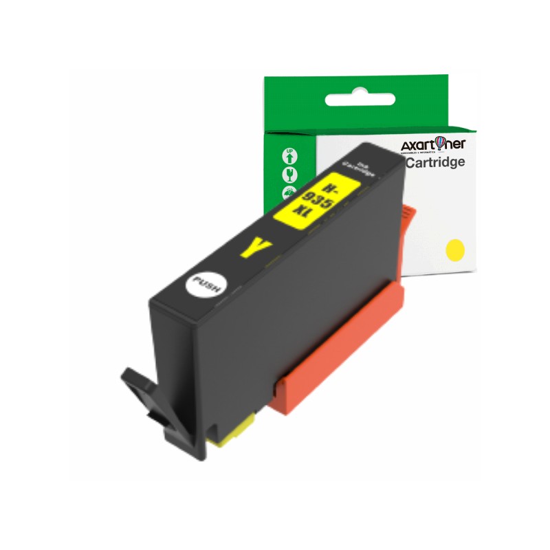 HP 935XL YELLOW CARTUCHO DE TINTA GENERICO C2P26AE-C2P22AE