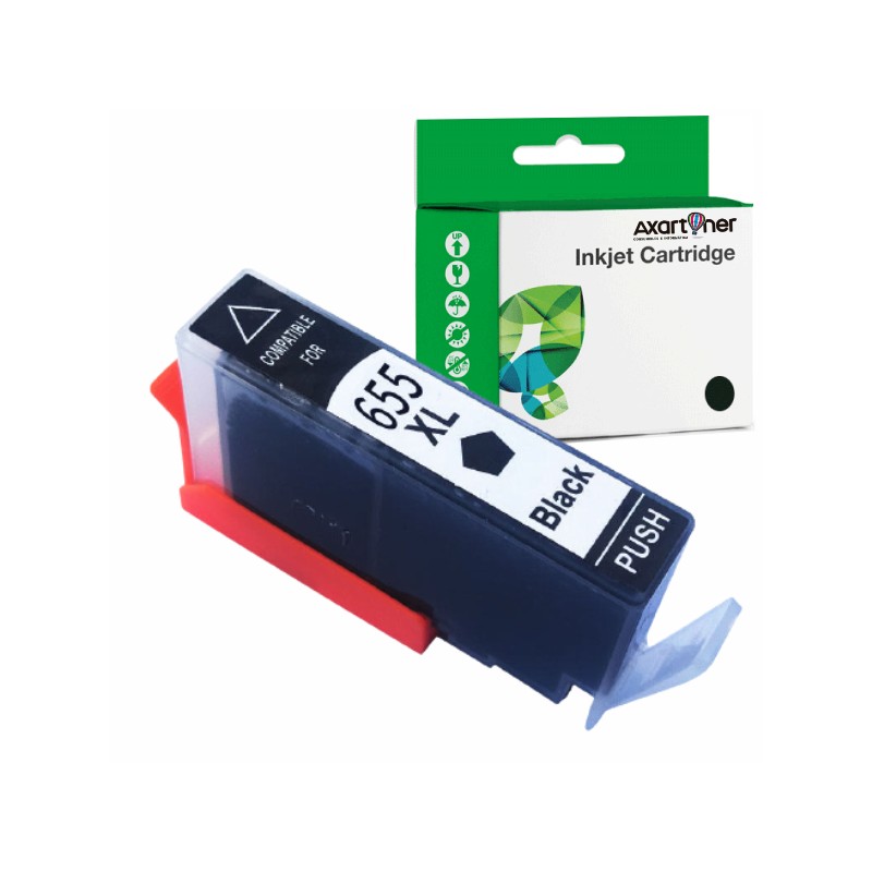 HP 655XL NEGRO CARTUCHO DE TINTA GENERICO CZ109AE